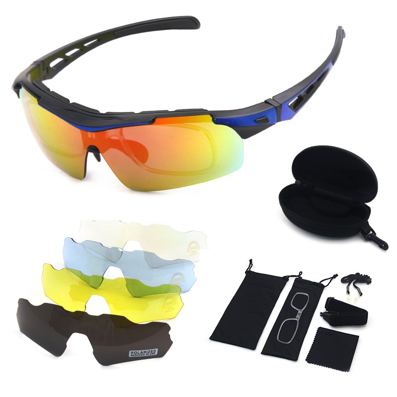 2019 HD Vision Insertable Anti-wind Anti-snowblind Shockproof Protection Skiing Sunglasses