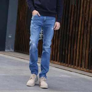 2019 hot sales dark blue young Boy&#039;s Jeans,denim pants with high quality and competitive price