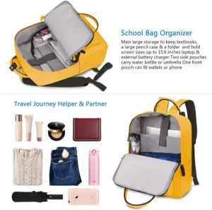 2020 Lightweight Bookbag Travel Work Carry On Backpack,Men Casual Daypack Rucksack Computer Bag Fits