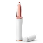 2020 NEW Mini Electric Eyebrow Trimmer Pen Brows Hair Remover Epilator With LED Light Ring