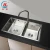 Import 2020 New Product High Quality 2 Bowls Double 304 Stainless Steel Kitchen Sink from China