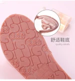 2021 latest Fashion Comfortable Soft Ladies Custom Bow Tie Satin Indoor Women Slippers