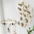 Import 2021 New 3D Hollow Paper Butterfly Wall Sticker Lovely Butterfly Wall Decal Wedding Party Decoration Background Butterflies from China
