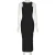 Import 2021 New Style Maxi Dress Summer Solid Sleeveless Casual Womens Sexy See-through Long Dress Stitching Hip Dress from China