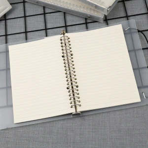2021 promotional hardcover custom design spiral dairy notebook  A5  cheap notebook
