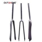 2021 Road bike 3K/12K Full Carbon Fiber Forks Carbon Bicycle Forks Fixed Gear Track Bike Carbon Front Forks