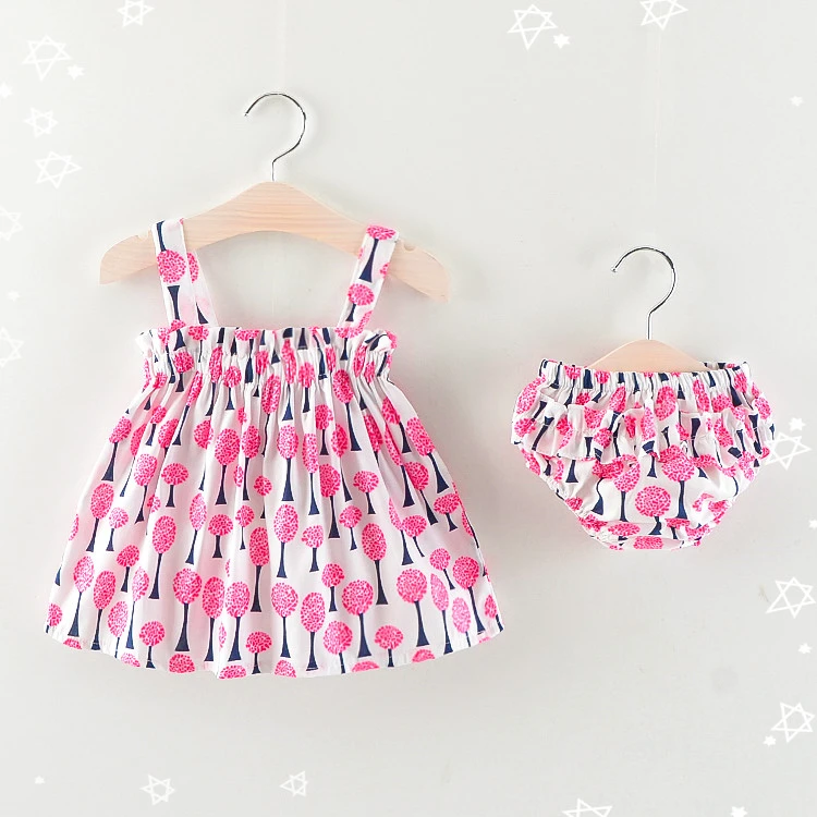 2021 summer sleeveless hot sale toddler clothes set wholesale new born baby clothes sets