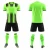 Import 2021 Wholesale cheap high quality customize football uniform blank sport striped team soccer jersey set from China