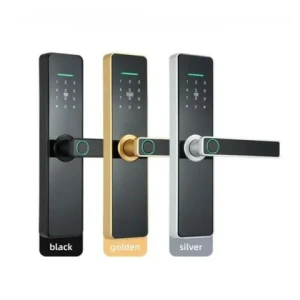 2022 Guangdong Tuya Smart Door Lock With Handle Intelligent Fingerprint Lock
