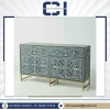 2024 Trendy Style Best Quality Modern Design Living Room Furniture Luxury Furniture Bone Inlay Console Table at Low Price