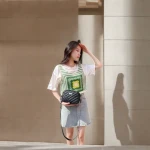 2024Designer Large Capacity Luxury Leather Purses Ladies Capacity Rolling Strip Camera WomenS Single Shoulder Mobile Phone  Bag