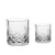 Import 210ml Capaciy High Quality Old Fashion Transparent Crystal High Liquer Whiskey Cocktail Glasses Diamond Shaped Glass from China