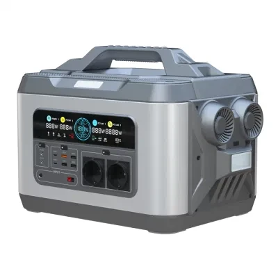 2200W Portable Power Station Lithium Ion Battery Pure Sine Wave AC Output 220V/60h Powerstation