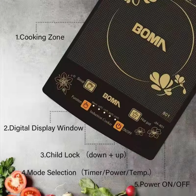 2200W Single Burner Multi function Electric Induction Cooker Household appliance hot plates