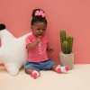 23 inches Lifelike Newborn Black Doll Gift Reborn Babies Toys Realistic Soft Silicone