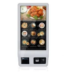 24-32 inch all in one Android/window touch screen self ordering payment kiosk with Barcode scanner/thermal printer/POS machine