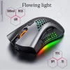 2.4G Optical Computer Mouse 1600 DPI Adjustable RGB Gaming Mouse A3 Rechargeable Wireless Mouse