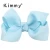 Import 25 Bulk Ribbon Hair Bows For Girls Pure Color 3 Inch from China