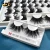Import 25mm mink eyelash fluffy 3d mink lashes wholesale 3d mink eyelashes from China