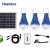 Import 25w solar panel with cable single crystal 3 bulbs + USB charging cable + 1 remote control 3 5m light cables solar lights outdoor from China