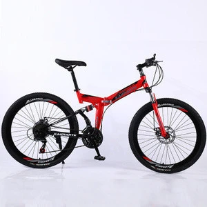 26 inch mountain bike aluminum alloy frame front fork disc brakes three spokes one wheel mountain bike for sale