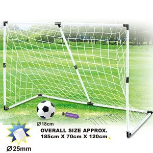 2In1 football door set Funny Sport Game toys Playing soccer goal set 185cm