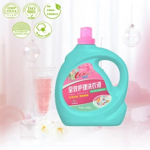 2L OEM Free Sample Sterilization Deep Decontamination Household Liquid Laundry Detergent For Clothes Washing