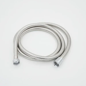 2m stainless steel flexible nearly chrome plumbing shower hose