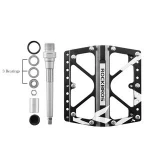 3 Bearings BMX Bicycle Pedal Ultralight Durable Bike Pedal Cycling Riding MTB Mountain Bicycle BMX Parts For Brompton