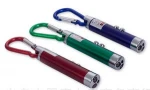 3 in 1 Laser Light Pointer UV LED Flashlight Keychain laser pointer