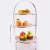 Import 3 tier cake holder stand, stainless steel display stand for cupcake dessert fruit-3 tier party buffet serving tray/ platter rack from China