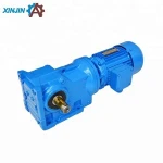30 years manufacturing history K series helical bevel gear motor