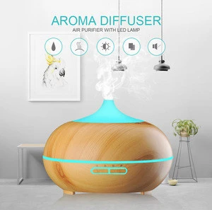 300ml 12W Ultrasonic Aromatherapy electric Aroma essential oil diffuser Humidifier for home office hotel baby