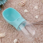 350ml Pet Travel Water Dispenser Feeder Small Dogs Outdoor Drinking Bottle with Cup