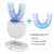 Import 360 Degrees Sonic Electric Toothbrush Intelligent Automatic Electric Teeth Brush Silicone U Shape Head Blue Light Whiten Teeth from China