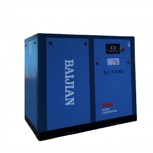 37kw 50hp 8bar 10bar 380v 50hz three phase industrial equipment Energy saving screw air compressor price for factory