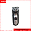 3D electric rotating triple blade men shaver with 3 floating heads