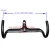 Import 3k Carbon fiber road Bicycle integrated handlebar full carbon fiber handlebar with stem cycling parts bent bar with stem from China