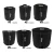 Import 4 / 5 / 10 / 15 / 20 / 30 / 40 gallon black wholesale felt grow bag plant container pots from China