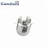 4 mm 90 Degree 316 Stainless Steel Rope Cross Clamp For Wall Trellis
