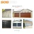 Import 40mm thickness poluar new design sectional garage door decoration from China