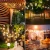 Import 48ft LED String Garden Lights with 15 Pcs S14 Bulbs IP65 Outdoor Yard Decorative Lights from China