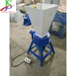 4KW Strong impact resistance latex cotton sponge corner waste crusher granule cutting filling machine