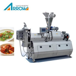 500-600kg/h Automatic Textured Vegetable Soy Bean Meat Protein Soya Chunk Nugget Extruder Machine