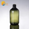 500ml green plastic bottles lotion pump PET bottle Shampoo Empty Plastic Cosmetic Bottle With Pump Dispenser