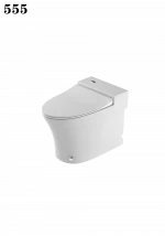 555 Sanitary ware back to wall bathroom WC ceramic no cistern water tankless pulse solenoid toilet