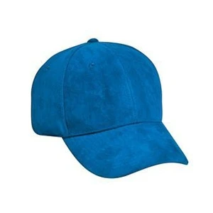 6-Panel Polyester Microfiber Suede Low Profile Baseball Cap - 100% polyester, structured and comes with your embroidered logo