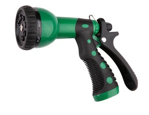 8 functions high quality plastic garden water gun and car wash gun