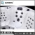Import 8 Person Balboa Outdoor Whirlpool Spa Hot Tub with 112 Jets Waterfall and LED Perimeter from China