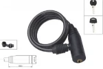 8*1200mm Motorecycle/bike/bicycle Mountain Road Bike lock High Security Bicycle Lock with Bracket Cable lock Chain lock
